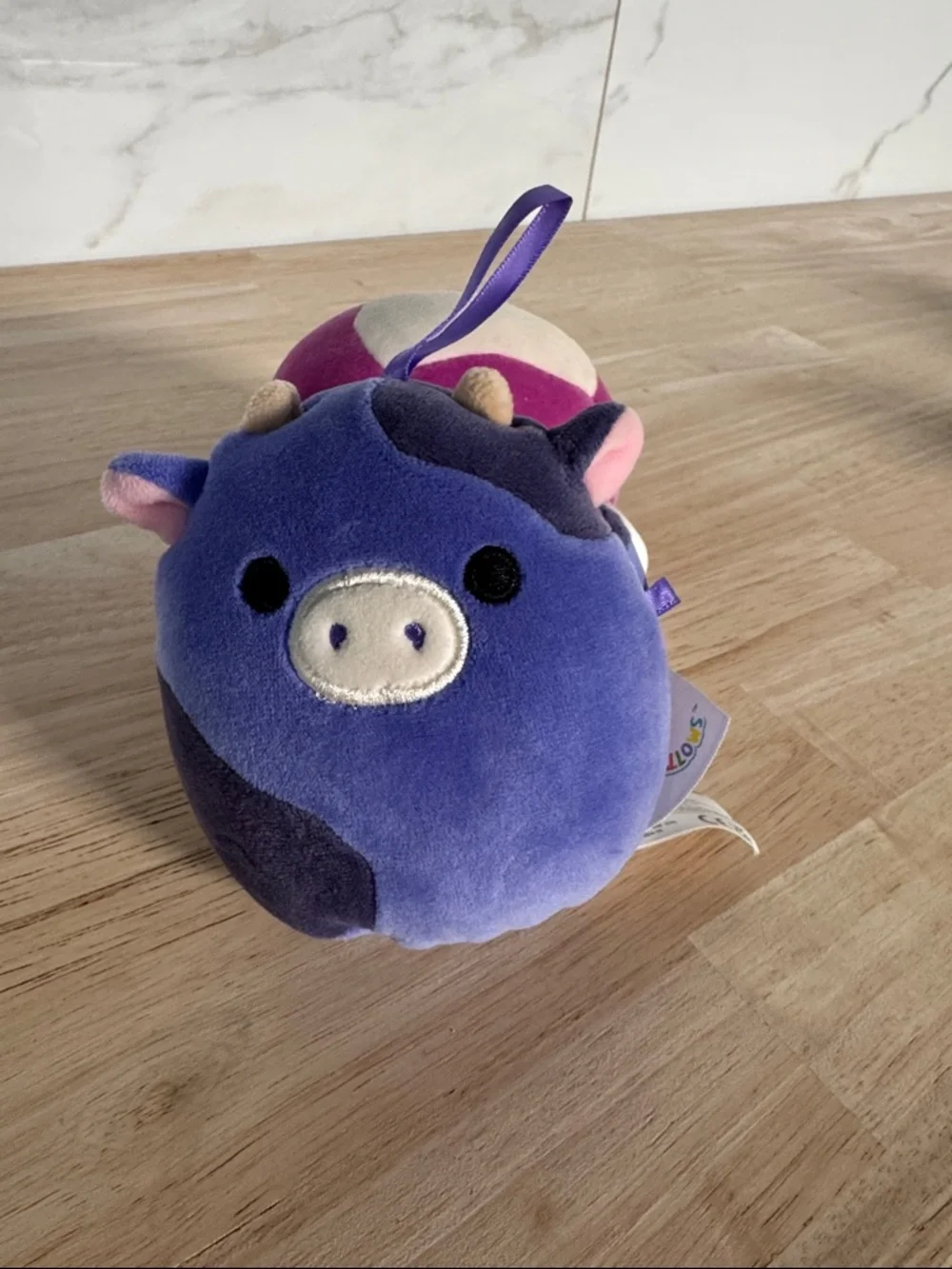 Squishmallow Plush Animal Holiday Ornament Set - Multicolor EUC